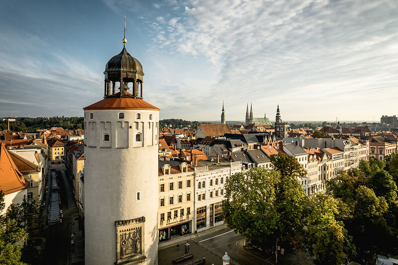 Görlitz Stadtansicht Berliner Straße Architektur