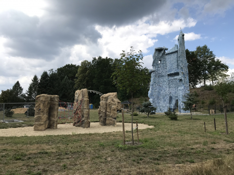 Kletterfelsen Eiszeitdorf